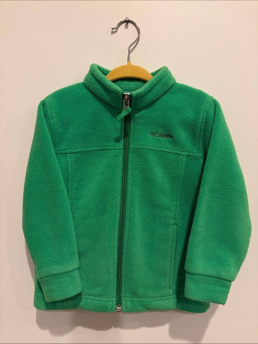 Columbia Toddler (18-24 mo) Green Full-Zip Fleece Jacket